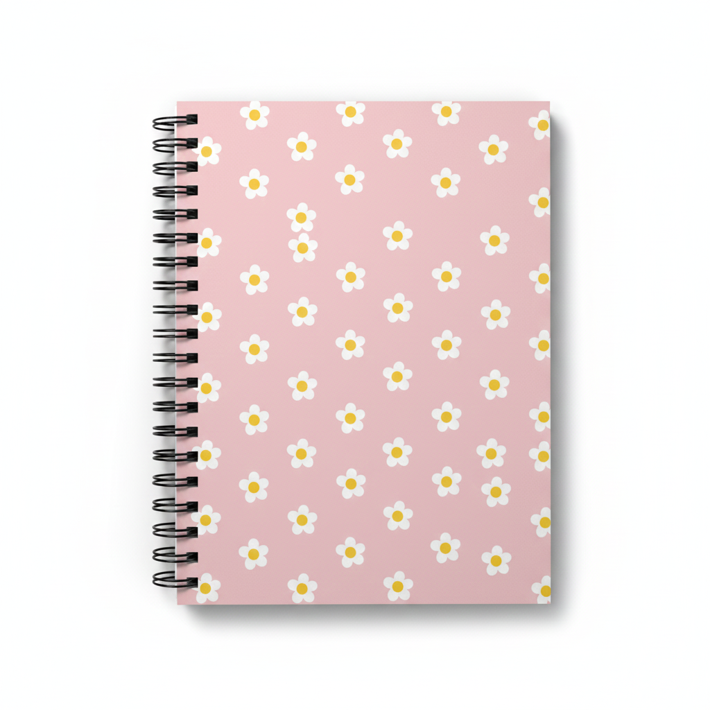 A5 size aesthetic notebooks